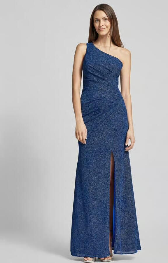 LUXUAR FASHION Avondjurk met one shoulder-band - Foto 3