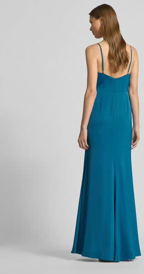 LUXUAR FASHION Avondjurk met plooien opzij