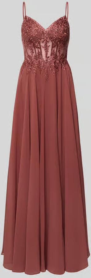 LUXUAR FASHION avondjurk met siersteentjes - Foto 2
