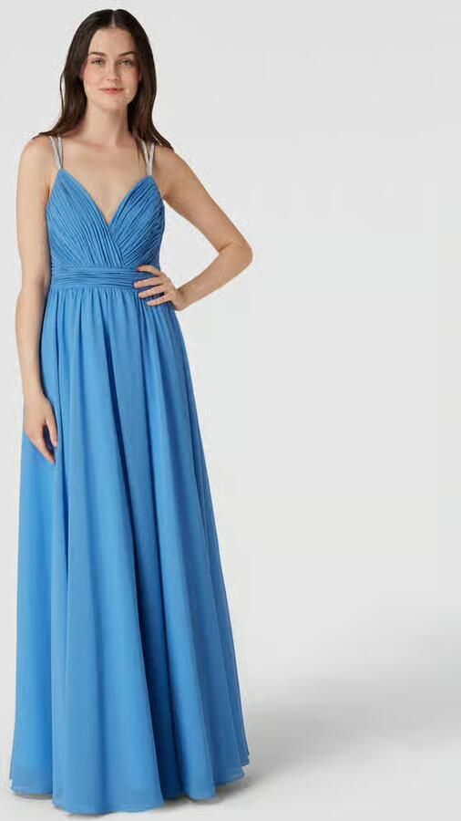 LUXUAR FASHION Avondjurk met siersteentjes - Foto 3