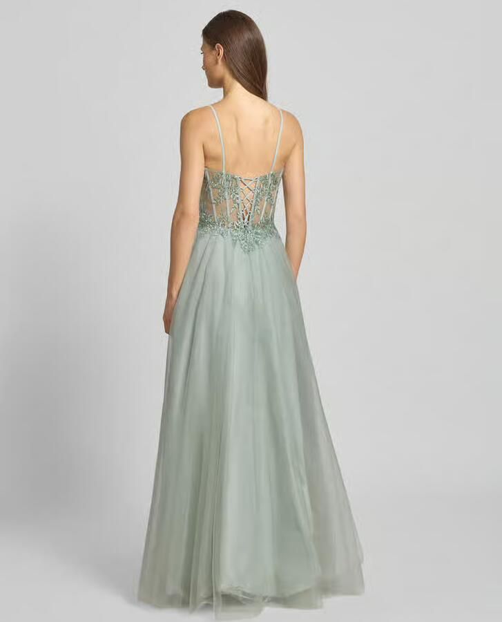 LUXUAR FASHION Avondjurk met siersteentjes - Foto 2