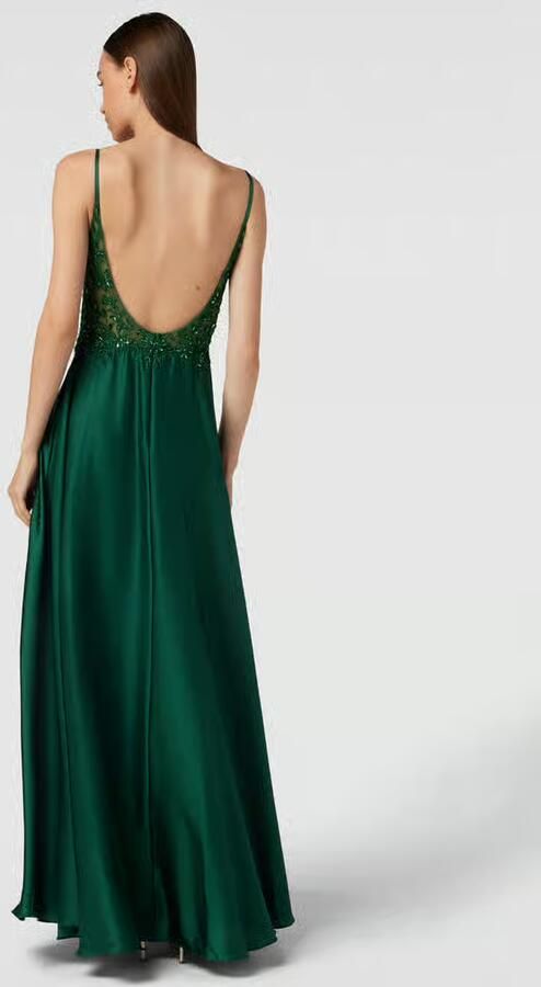LUXUAR FASHION Avondjurk met siersteentjes - Foto 3