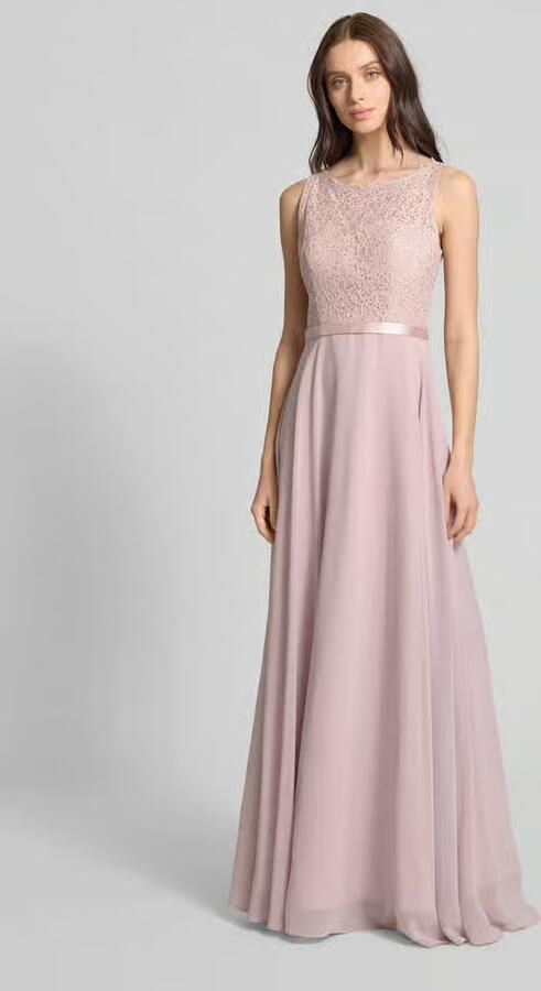 LUXUAR FASHION Avondjurk met strass-steentjes - Foto 2