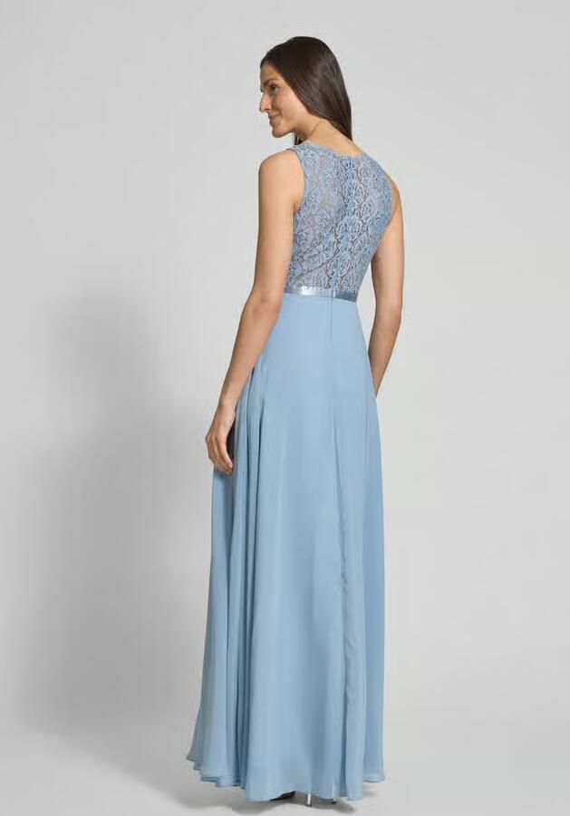 LUXUAR FASHION Avondjurk met strass-steentjes - Foto 2