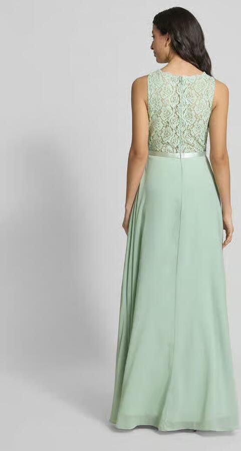 LUXUAR FASHION Avondjurk met strass-steentjes - Foto 2