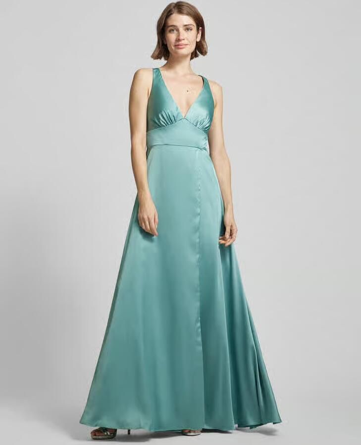 LUXUAR FASHION Avondjurk met V-hals - Foto 2