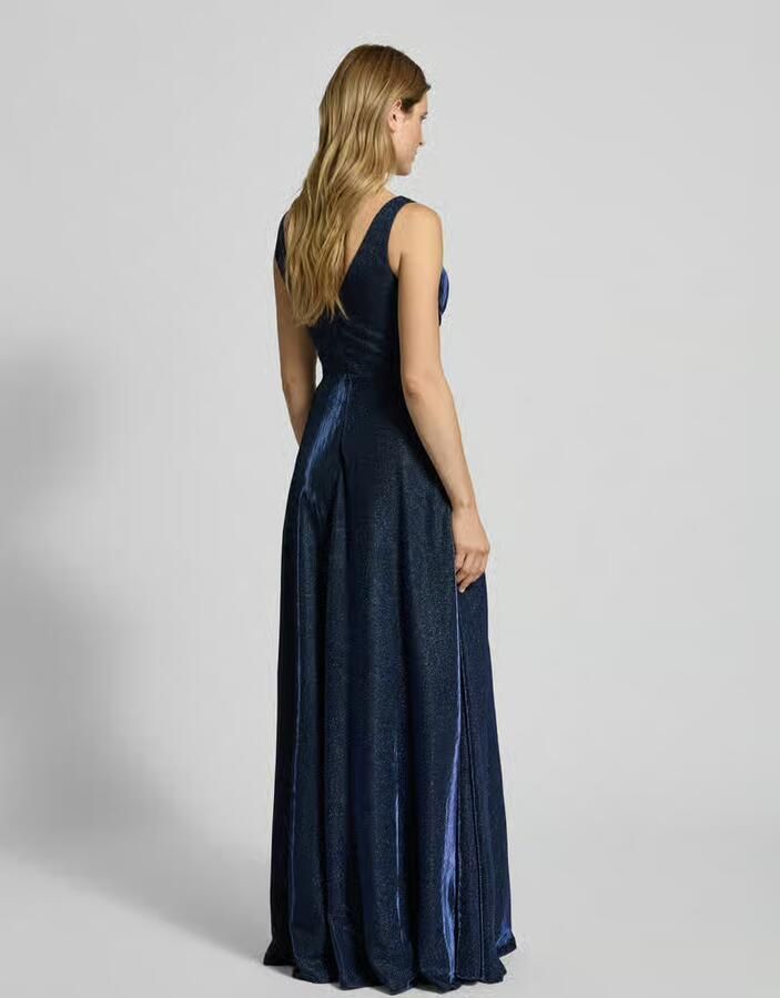 LUXUAR FASHION Avondjurk met V-hals - Foto 3