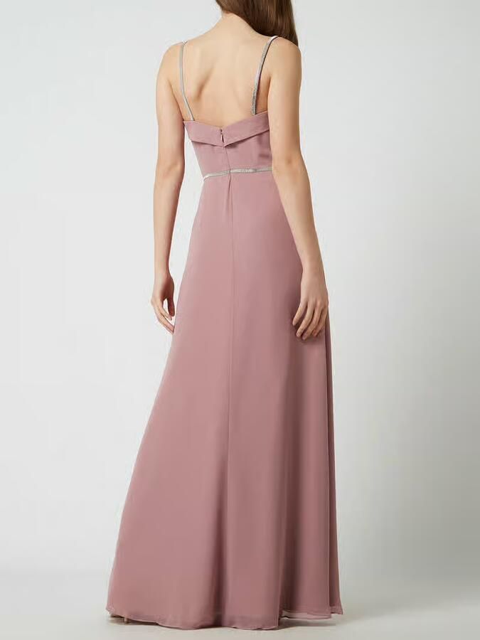 LUXUAR FASHION Avondjurk met siersteentjes - Foto 3