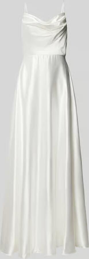 LUXUAR FASHION Bruidjurk met cascadehals - Foto 4