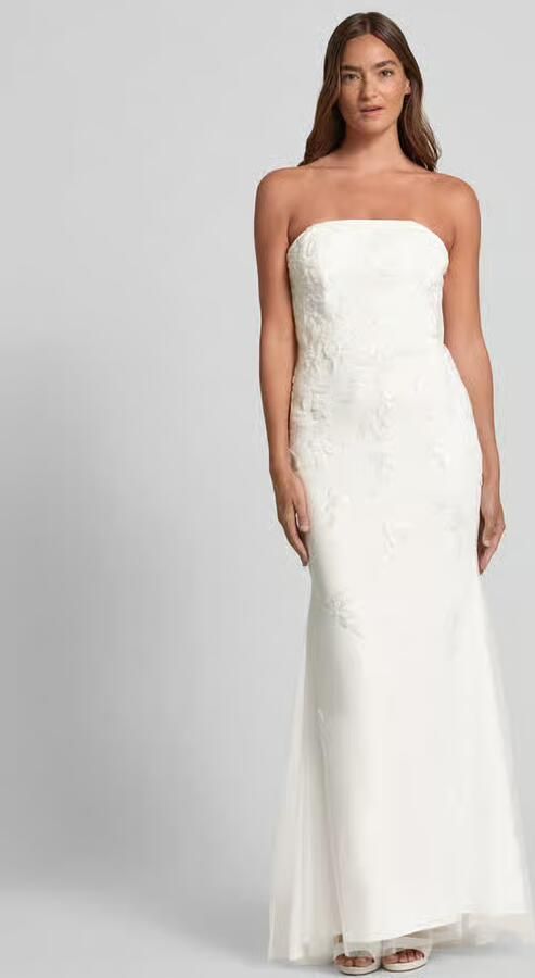 LUXUAR FASHION Bruidsjurk in off shoulder-look - Foto 3