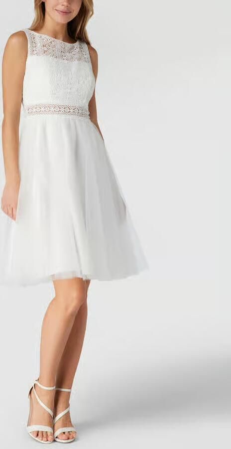 LUXUAR FASHION Bruidsjurk met bloemborduursels - Foto 6
