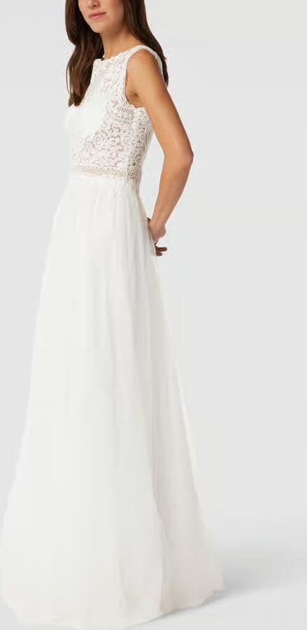 LUXUAR FASHION Bruidsjurk met siergarnering - Foto 3