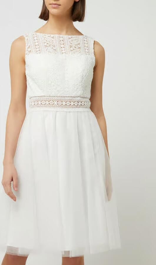 LUXUAR FASHION Bruidsjurk met bloemborduursels - Foto 3
