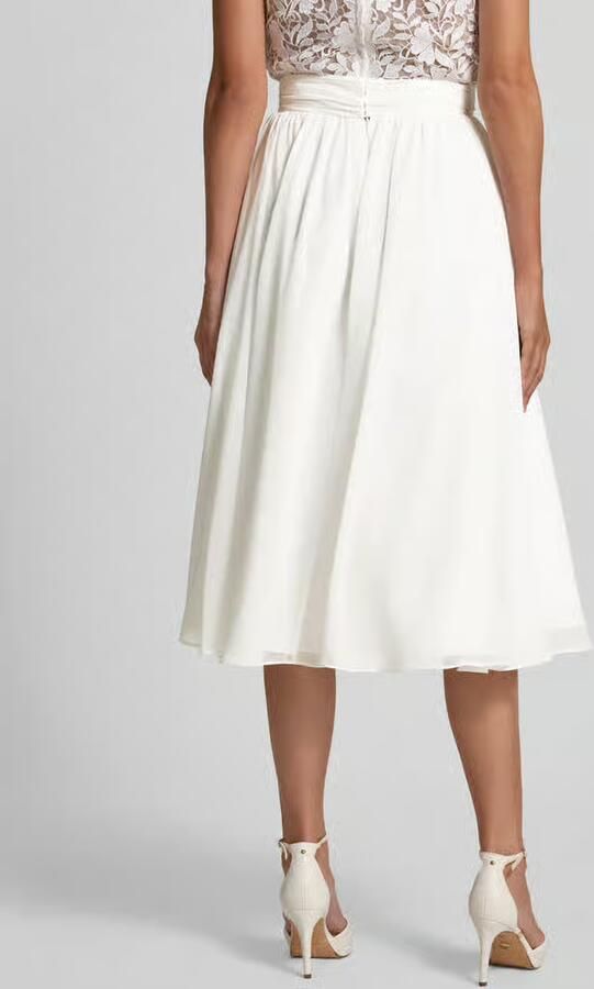 LUXUAR FASHION Bruidsrok met ondoorzichtige Onderrok - Foto 2
