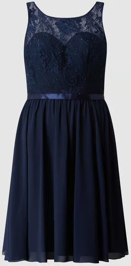 LUXUAR FASHION Cocktailjurk met strass-steentjes - Foto 2
