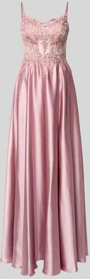 LUXUAR FASHION corsetjurk met vetersluiting aan de achterkant - Foto 2