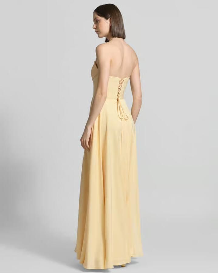 LUXUAR FASHION maxi-jurk in off-shoulder-look