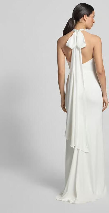 LUXUAR FASHION maxi-jurk met kralen en V-hals - Foto 3