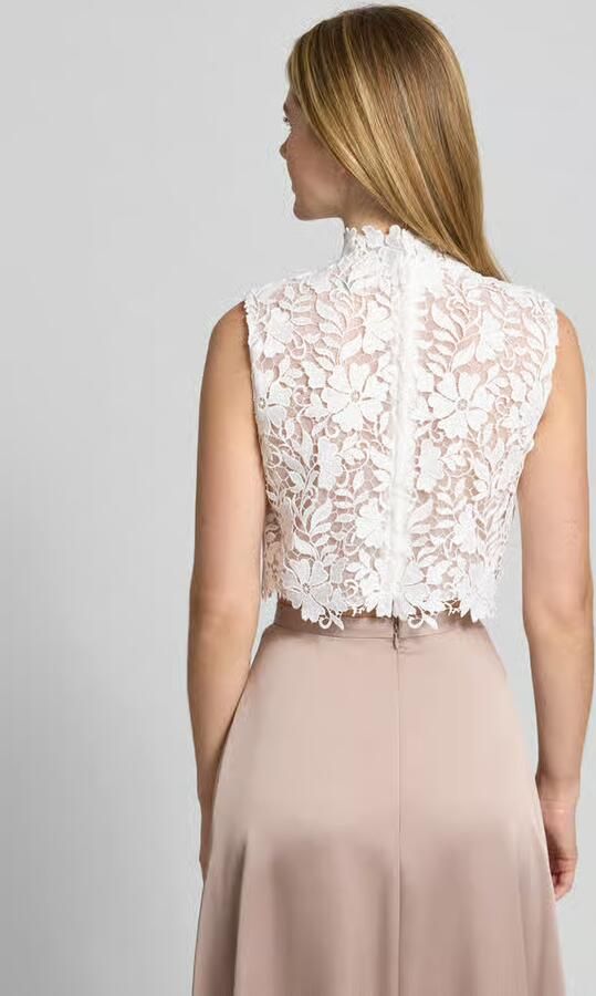 LUXUAR FASHION regular fit top in semitransparant design - Foto 2