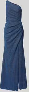 Luxuar Avondjurk met one shoulder-band - Foto 3