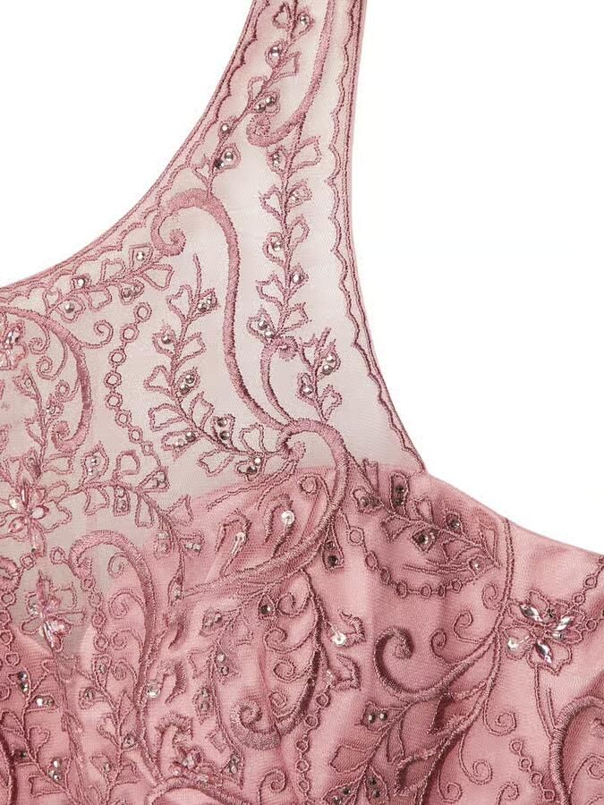 Luxuar Cocktailjurk met strass-steentjes