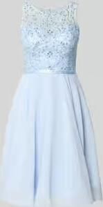 LUXUAR FASHION Cocktailjurk met strass-steentjes - Foto 9