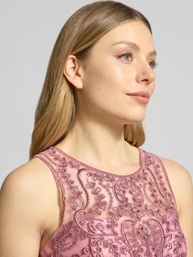 Luxuar Cocktailjurk met strass-steentjes - Foto 2
