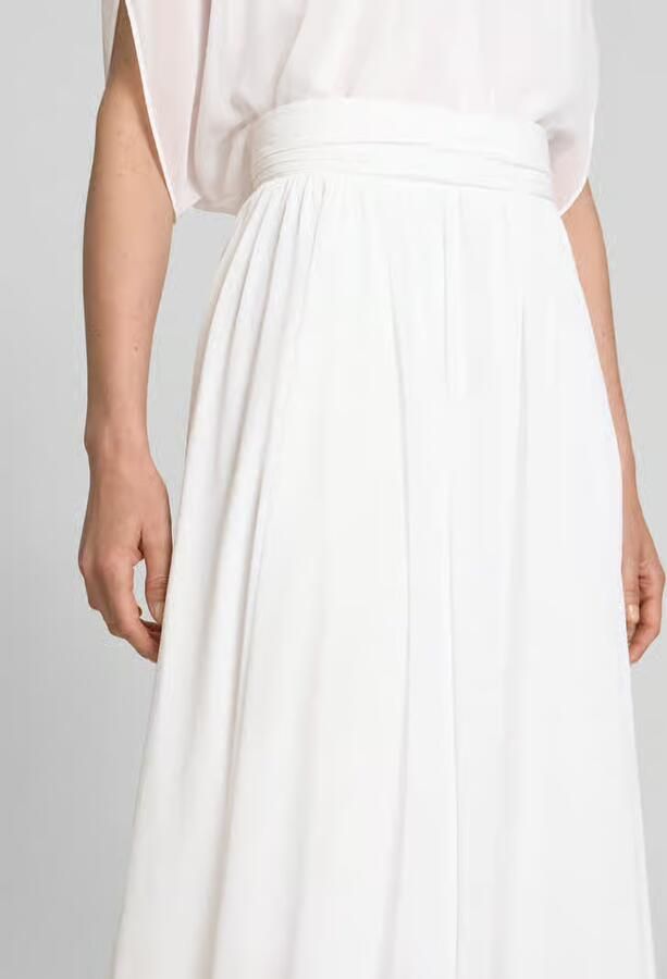 LUXUAR FASHION Maxirok van Chiffon met Ritssluiting