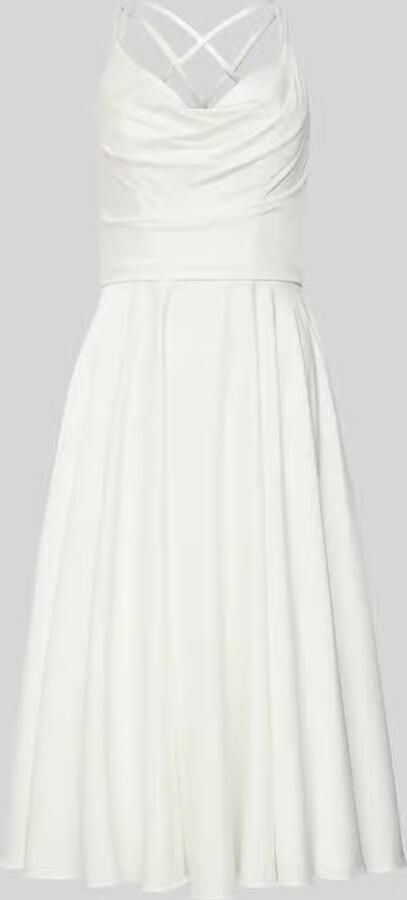Luxuar Regular fit midi-jurk met siersteentjes - Foto 2