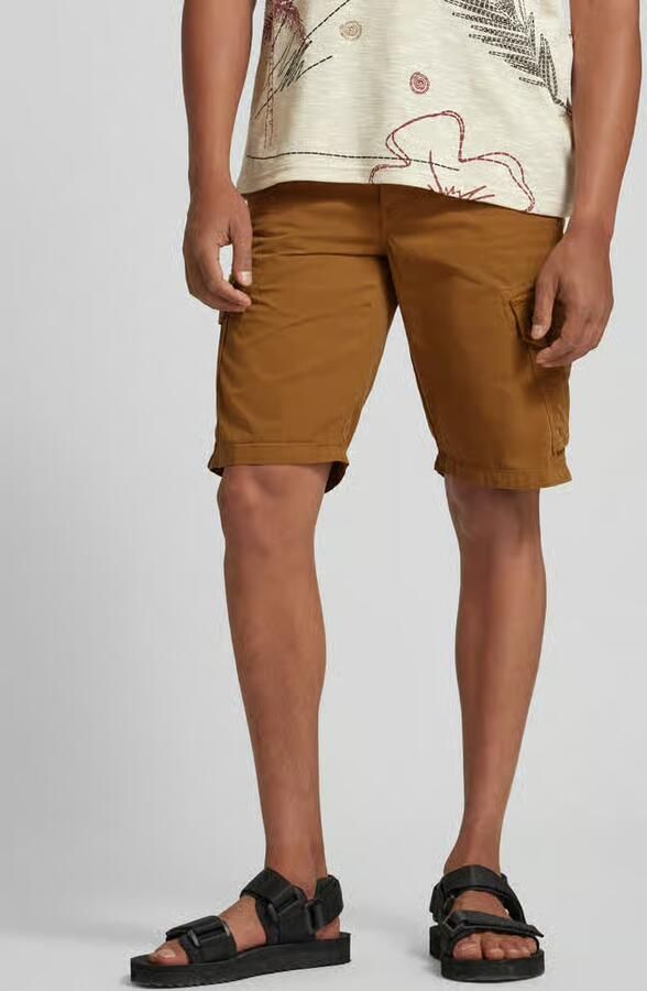 Lyle & Scott Regular fit korte cargobroek met logostitching model 'WEMBLEY' - Foto 2