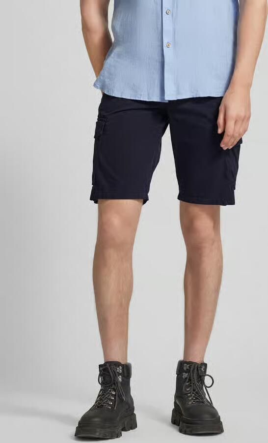 Lyle & Scott Regular fit korte cargobroek met logostitching model 'WEMBLEY' - Foto 2