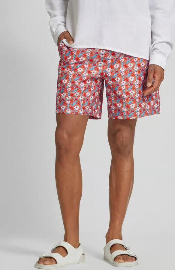 Lyle & Scott Shorts met bloemenmotief - Foto 2