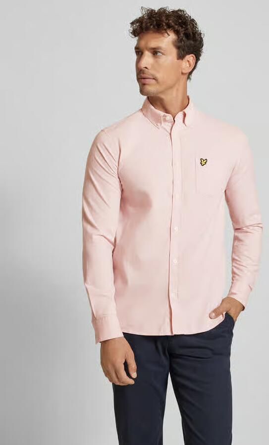 Lyle & Scott Slim fit vrijetijdsoverhemd met button-downkraag - Foto 2