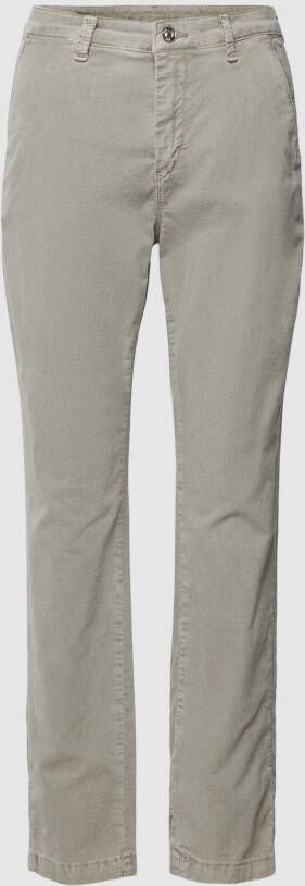 MAC Broek met knoop- en ritssluiting