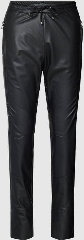 MAC Jogpants Future Leather Grote zakken op beide pijpen
