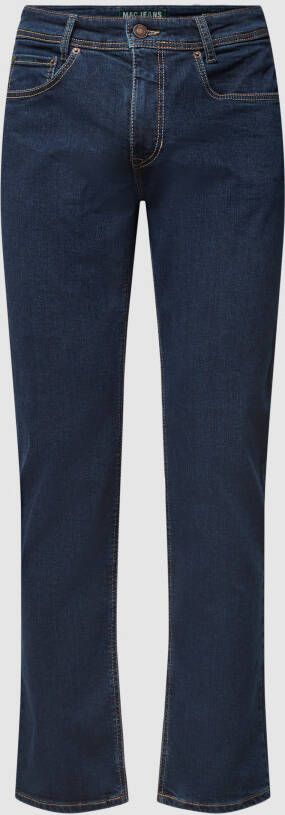 MAC straight fit jeans Arne deep blue stonewash