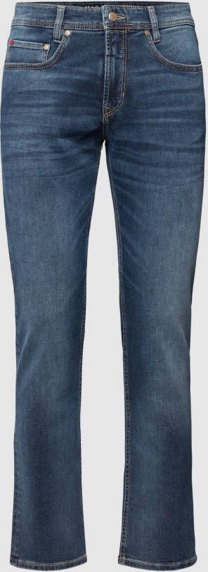 MAC Jeans met labelpatch model 'Jogn Jeans'