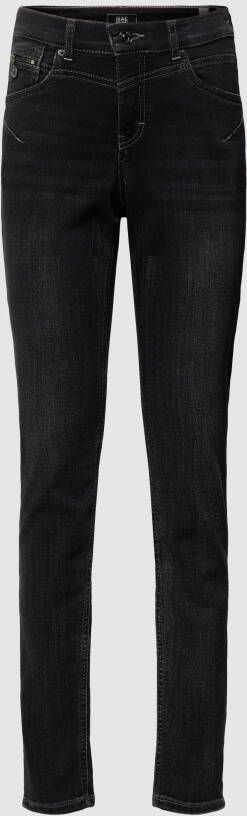 MAC Rich Slim Licht authentiek denim jeans Black Heren - Foto 5