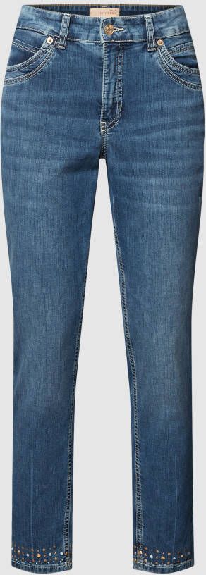 MAC Jeans met siersteentjes model 'Golden Glam'