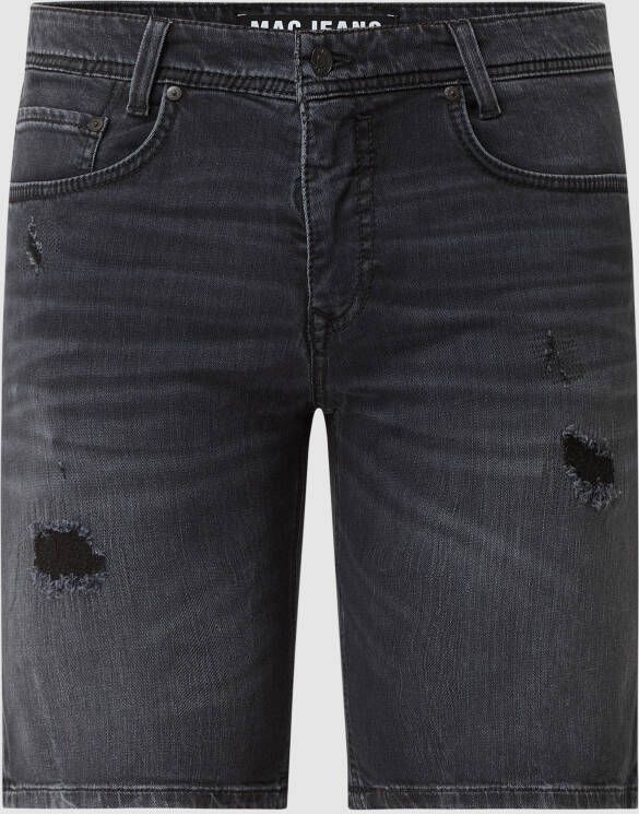 MAC Korte modern fit jeans met stretch model 'Arne'