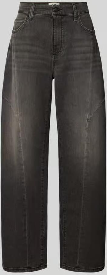 MAC barrel fit broek van katoenmix model 'Dakota Barrel Seam'