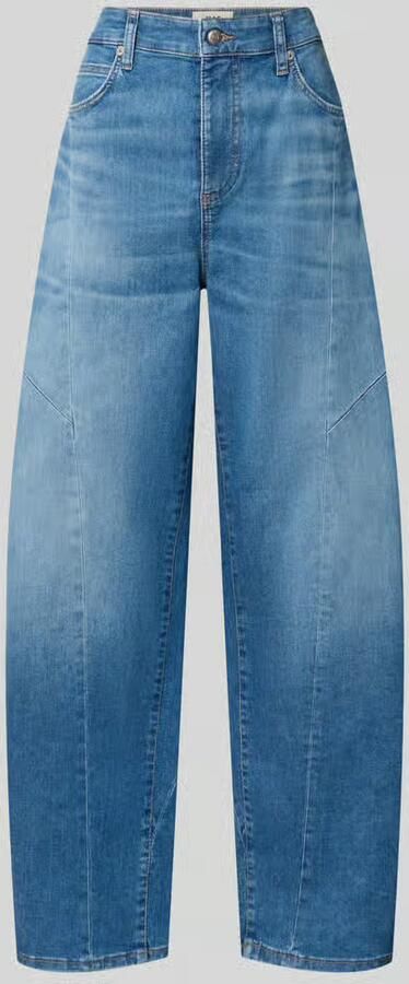 MAC Dames Jeans 0333l Auth. Comfort Vintage Denim Dakota Seam Barrel Fit Blauw - Foto 8