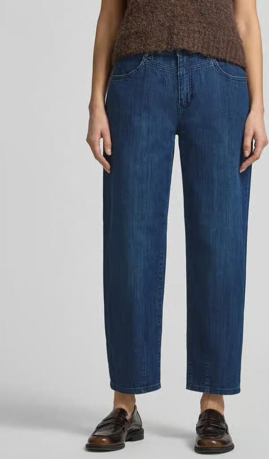 MAC barrel fit jeans met steekzakken model 'BOBBIE' - Foto 3