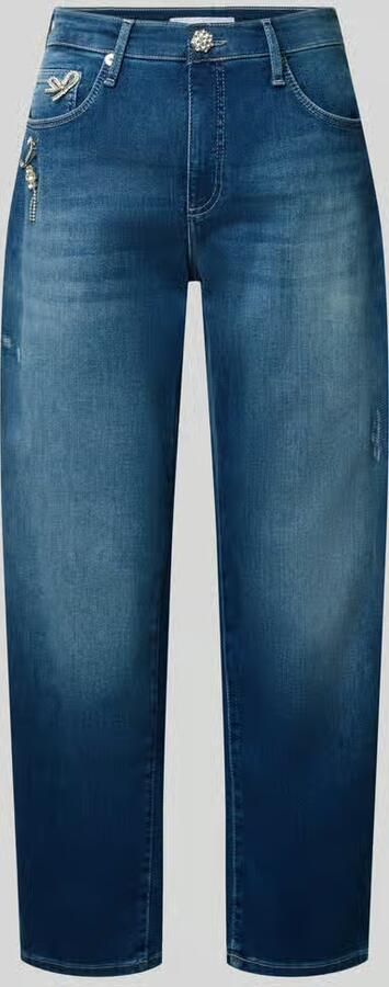 MAC Barrel jeans met kettinkjes model 'Danni Glitter'