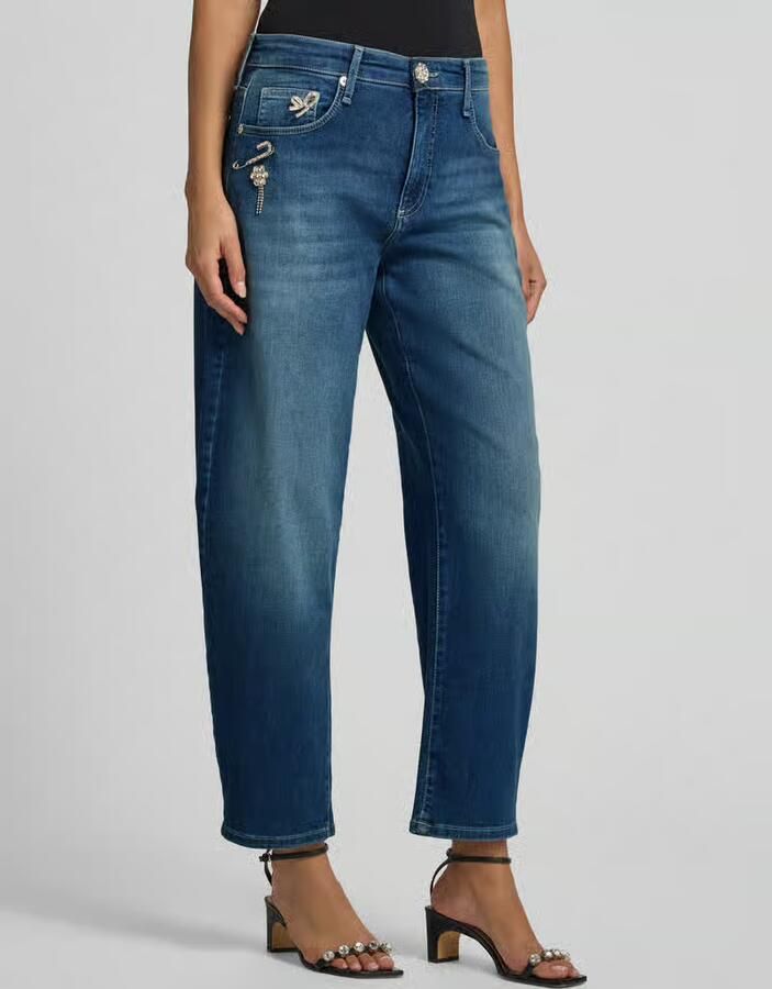 MAC Barrel jeans met kettinkjes model 'Danni Glitter' - Foto 3