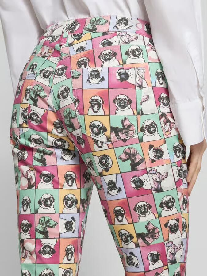 MAC Broek in all-over look model 'Dream Kick'