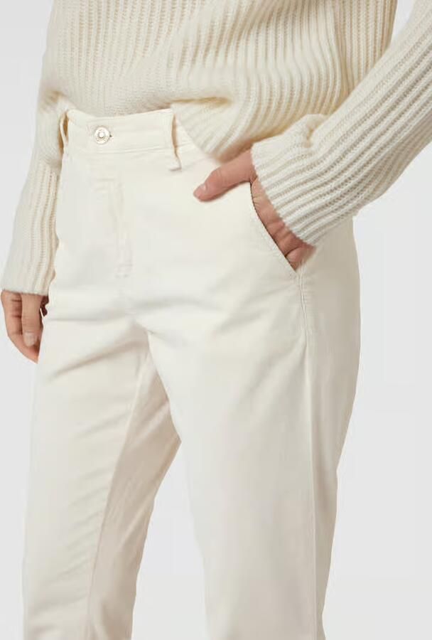 MAC Broek met knoop- en ritssluiting