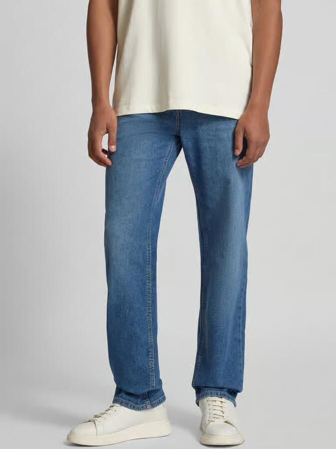 MAC Rick comfort fit straight leg jeans dark blue authentic wash - Foto 12