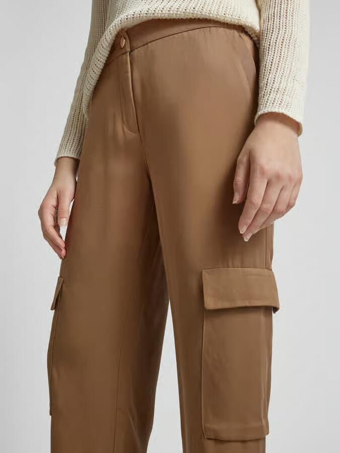 MAC Cargobroek met elastische band model 'CHIARA'