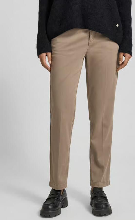 MAC Chino turn up met subtiele glans elegant en sportief tegelijk - Foto 2